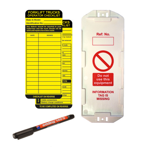 Forklift Tag Kit 