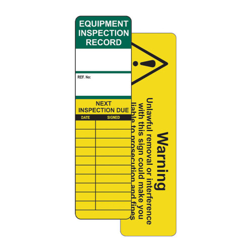 Universal Inspection Tag Insert (Single)