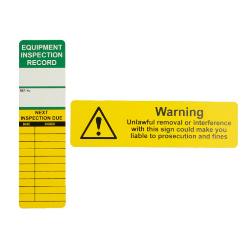 Centurion - Universal Inspection Tag Insert Kit