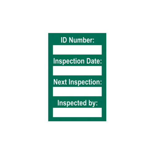 'Harness' Mini Tag Insert, Green (Pack of 20)