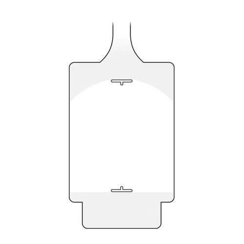 'AssetTag Flex Blank' Tag, White (Pack of 50)