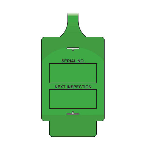 AssetTag Flex - Inspection 1 (Pk 10 Green)