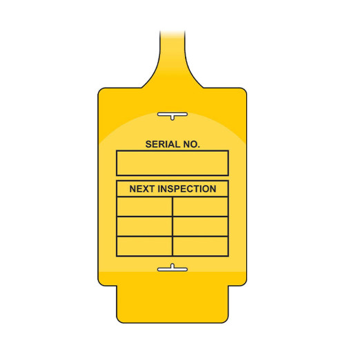 AssetTag Flex - Inspection 2 (Pk 10 Yellow)