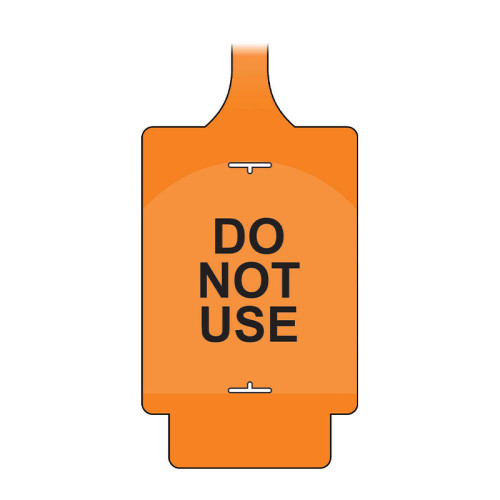 AssetTag Flex - Do not use 1 (Pk 10 Orange)