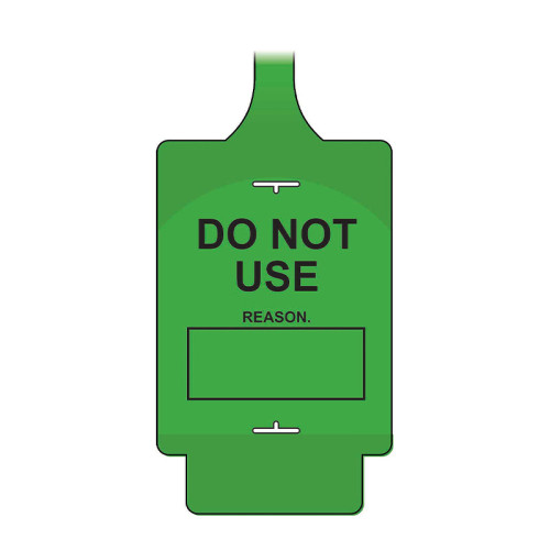 AssetTag Flex - Do not use 2 (Pk 10 Green)