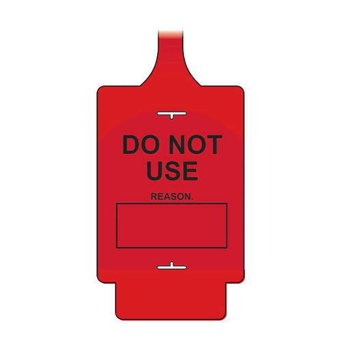 AssetTag Flex - Do not use 2 (Pk 10 Red)