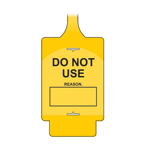 AssetTag Flex - Do not use 2 (Pk 10 Yellow)