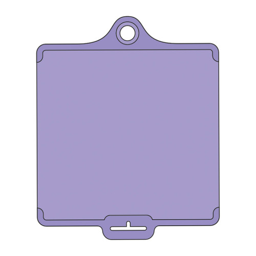 'AssetTag Flex Blank' Tag, Medium, Lilac (Pack of 50)