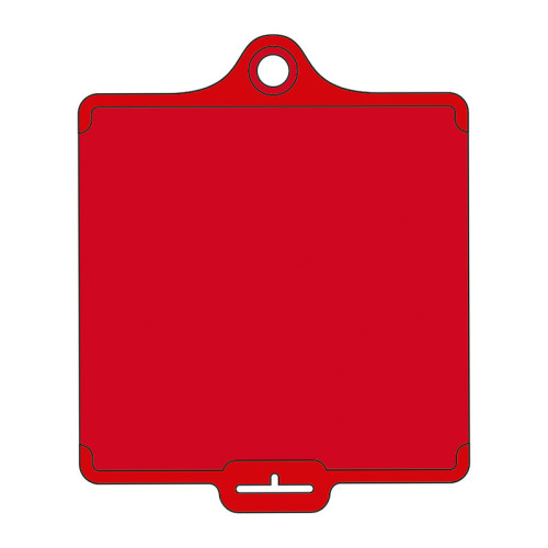 'AssetTag Flex Blank' Tag, Medium, Red (Pack of 50)