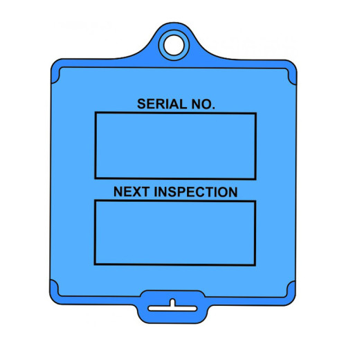AssetTag Flex Medium - Inspection 1 (Pk 50 Blue)