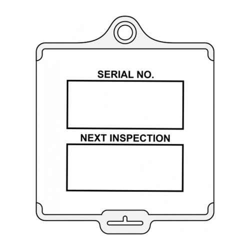 AssetTag Flex Medium - Inspection 1 10pkWhite