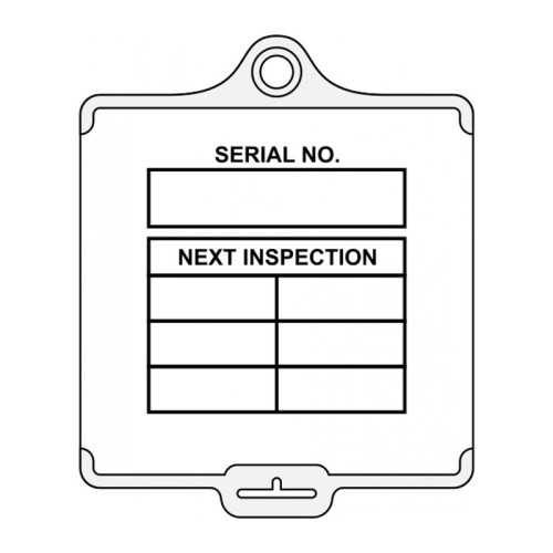 AssetTag Flex Medium - Inspection 2 10pkWhite