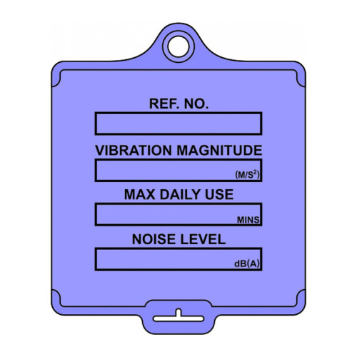 'AssetTag Flex Vibration Control' Tag, Medium, Lilac (Pack of 50)