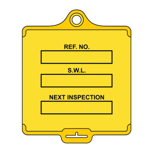 AssetTag Flex Medium - SWL 10pkYellow