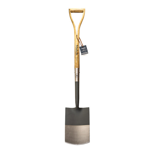 Mulch Digging Spade, Dark Grey