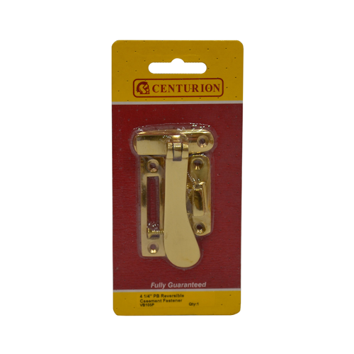 Solid Brass Hook Mortice Style Casement Fastener, 105mm