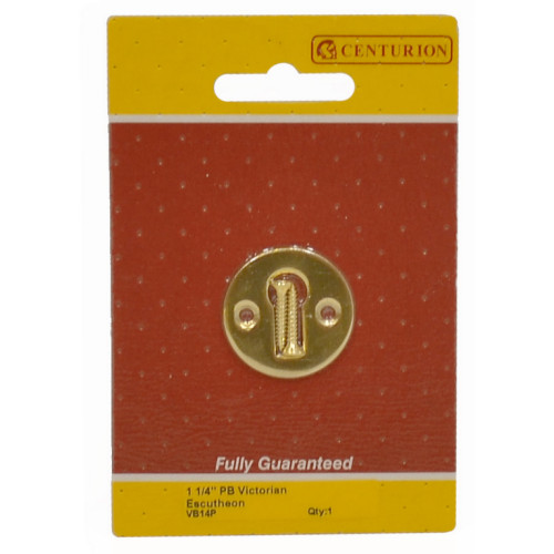 Solid Brass Escutcheon, 35mm