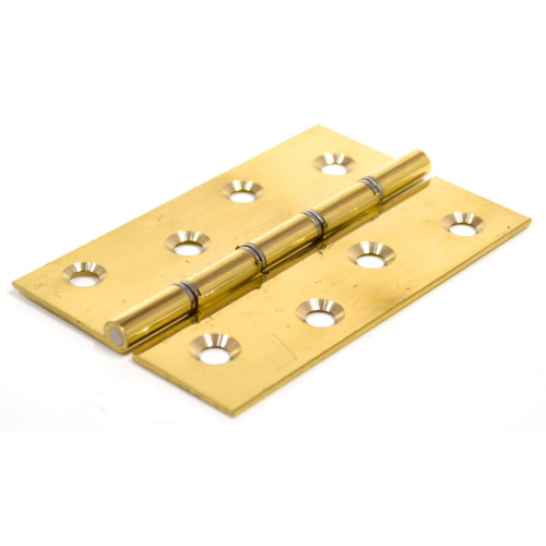 Butt Hinges, Polished Brass, 102mm x 67mm