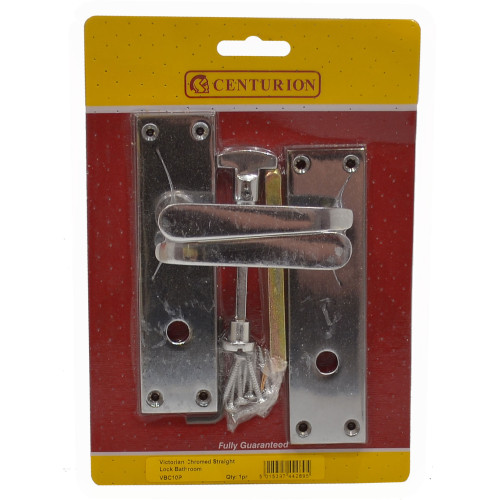 Chromed Bathroom Set, 145mm x 40mm