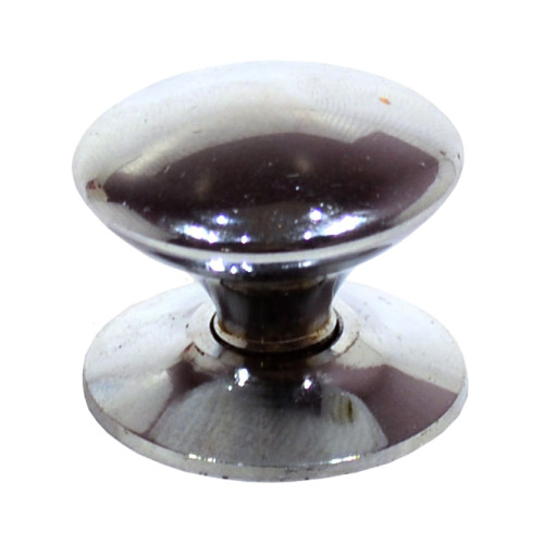 Victorian Cupboard Knobs, Chrome Plated, 38mm Dia.