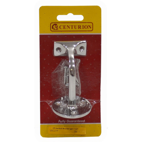 65mm (2 1/2") Polished Chrome Handrail Brackets