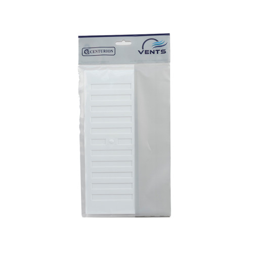 Plastic Hit & Miss Vents - White - 229 x 76mm