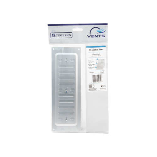Hit & Miss Vents - Aluminium - 229 x 76mm