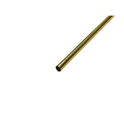 Wardrobe and Towel Rails, 19mm x 900mm, Brassed