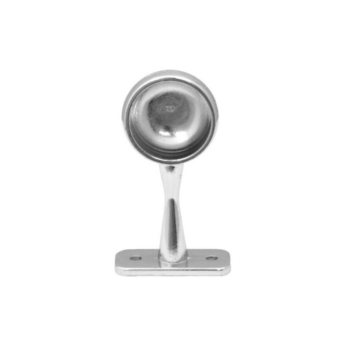 25mm (1") Wardrobe End Supports - Chrome Plated