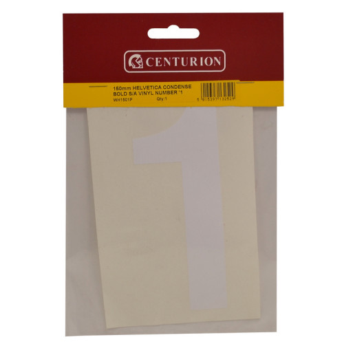 White Vinyl Number 1 WH1501P