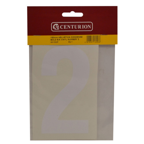 White Vinyl Number 2 WH1502P