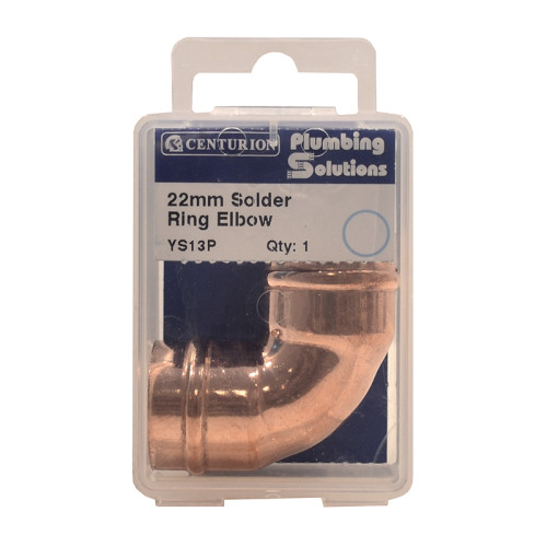 22mm Solder Ring Copper Elbow