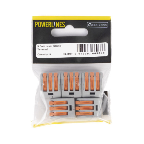 3 Pole Lever Clamp Terminal