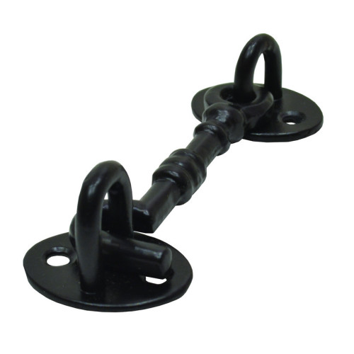 Repair Shop Cast Cabin Hook - Black - 100mm