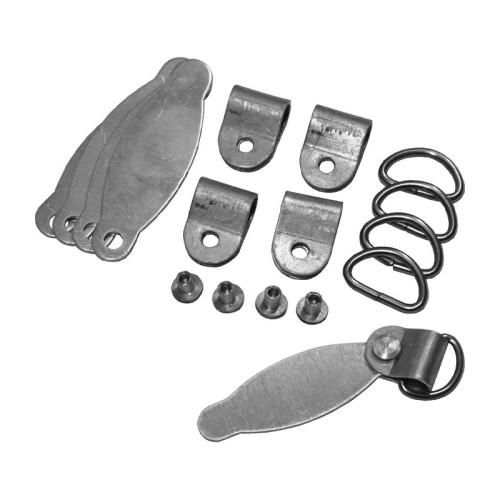 Aluminium Padlock Tags, 5 Pack