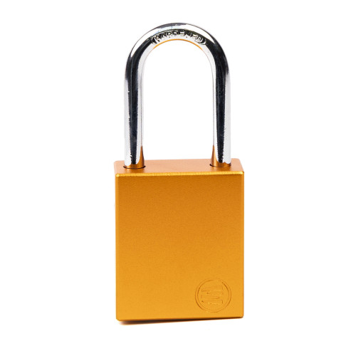 Aluminium Safety Lockout Padlock - Orange