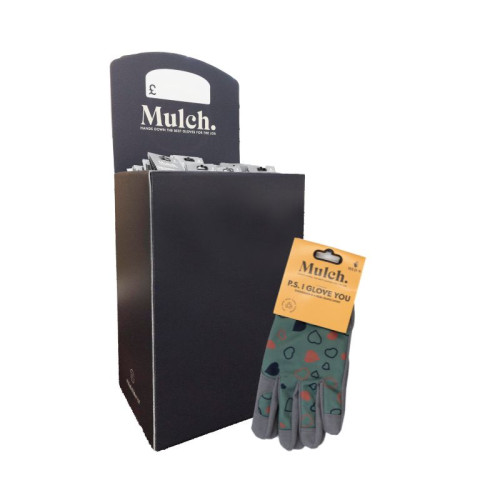 Mulch P.S. I Glove You Dump Bin (60 Pairs)