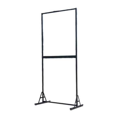 Multipurpose Steel Trolley Frame - Black (1000 x 2000mm)