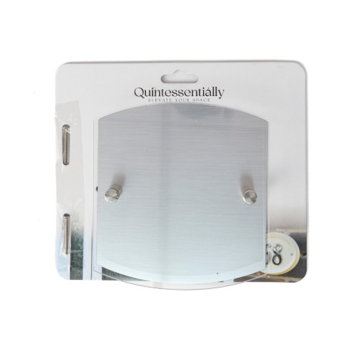 Clear Glass Effect Layered Curved Plaque