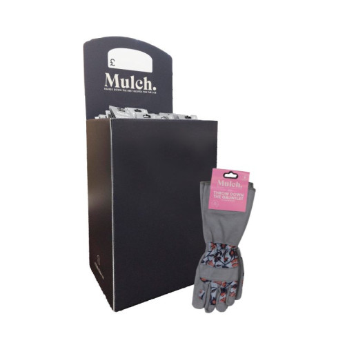 Mulch Throw Down The Gauntlet Dump Bin (60 Pairs)