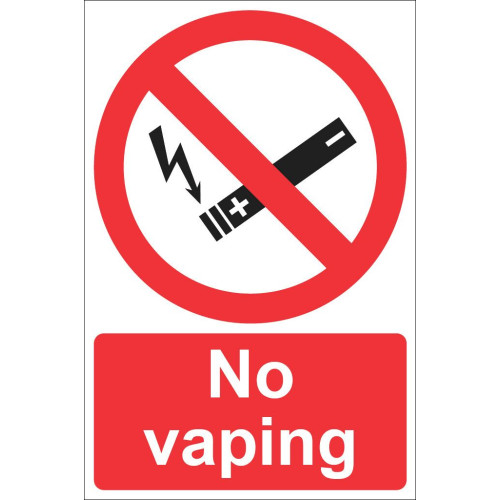 No Vaping â€“ SAPP (200 x 300mm)