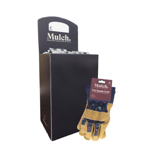 Mulch The Warm Star Dump Bin (60 Pairs)