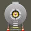 Adaptable Barrier: Danger Do not enter Confined space (400mm)