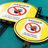 Adaptable Barrier: Danger Do not enter Confined space (400mm)