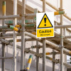 Caution Men at work - ACP Hanging (300 x 500mm)
