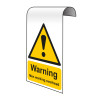 Warning Men working overhead - ACP Hanging (300 x 500mm)
