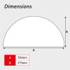 'Mixed Paper And Card Symbol' Floor Graphic (750mm x 375mm)