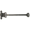 Fleur De Lys Tee Hinge, Black, 290mm