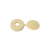 Beige Hinged Screw Covers (Pack of 20)