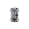 15mm Chrome Compression Straight Coupling